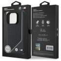 BMW BMHMP16L23PUCPK iPhone 16 Pro 6.3" czarny/black hardcase M Perforated Twisted Line MagSafe