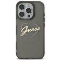 Guess GUHCP16XHCHGSPK iPhone 16 Pro Max 6.9" czarny/black hardcase IML Heart