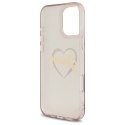 Guess GUHCP16LHCHGSPP iPhone 16 Pro 6.3" różowy/pink hardcase IML Heart