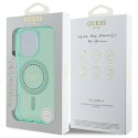 Guess GUHMP16XPFTDTEN iPhone 16 Pro Max 6.9" zielony/green hardcase IML Rhinestones MagSafe