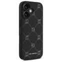 Karl Lagerfeld nakładka do iPhone 16 6,1" KLHMP16SPGKHPHK czarna Hardcase Karl Head MagSafe