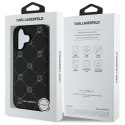 Karl Lagerfeld nakładka do iPhone 16 6,1" KLHMP16SPGKHPHK czarna Hardcase Karl Head MagSafe