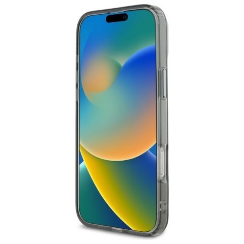 Karl Lagerfeld nakładka do iPhone 16 Pro Max 6,9" KLHMP16XHLSKIK czarna Hardcase IML Metal Karl Head MagSafe