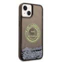 Karl Lagerfeld nakładka do iPhone 14 6,1" KLHCP14SLCRSGRK czarna hardcase Liquid Glitter RSG