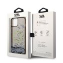 Karl Lagerfeld nakładka do iPhone 14 6,1" KLHCP14SLCRSGRK czarna hardcase Liquid Glitter RSG