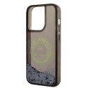 Karl Lagerfeld nakładka do iPhone 14 Pro 6,1" KLHCP14LLCRSGRK czarna hardcase Liquid Glitter RSG