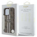 Guess GUHMP16XP4RPSW iPhone 16 Pro Max brązowy/brown MagSafe 4G Printed Stripes