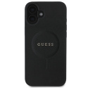 Guess GUHMP16MPSAHMCK iPhone 16 Plus czarny/black HC MagSafe PU Saffiano Classic Logo