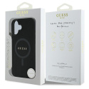 Guess GUHMP16MPSAHMCK iPhone 16 Plus czarny/black HC MagSafe PU Saffiano Classic Logo