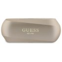 Guess słuchawki Bluetooth GUTWSC2MCDSD TWS + stacja dokująca złoty/gold Elongated Metalic Printed Logo