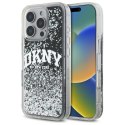 DKNY DKHCP16XLBNAEK iPhone 16 Pro Max 6.9" czarny/black hardcase Liquid Glitter Arch Logo