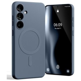 Mercury MagSafe Semi-Silicone Samsung S24 FE S721 granatowy /sierra blue