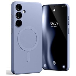 Mercury MagSafe Semi-Silicone Samsung S24 FE S721 lawenda /lavender