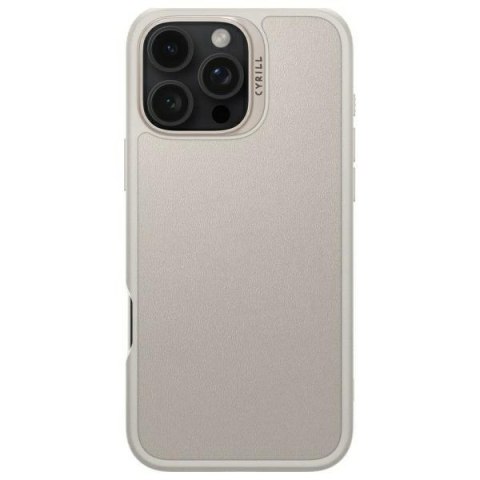 Spigen Cyrill Kajuk MAG iPhone 16 Pro 6.3" Magsafe kremowy/cream ACS08405