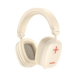 AWEI słuchawki nauszne Bluetooth AT6 beżowy/off-white