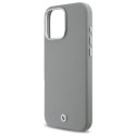 BMW BMHMP16X23PUFWG iPhone 16 Pro Max 6.9" szary/grey hardcase Sign Full Wrapped Metal MagSafe