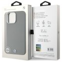 BMW BMHMP16X23PUFWG iPhone 16 Pro Max 6.9" szary/grey hardcase Sign Full Wrapped Metal MagSafe