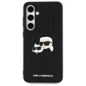 Karl Lagerfeld KLHCS24FEPGKLKCPK Sam S24 FE S721 czarny/black hardcase Monogram Karl&Chaoupette Head Pin