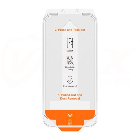 Vmax szkło hartowane easy install 2,5D Normal Glass do iPhone 16 Plus 6,7"