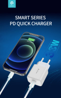 Devia ładowarka sieciowa Smart PD 30W 1x USB-C biała