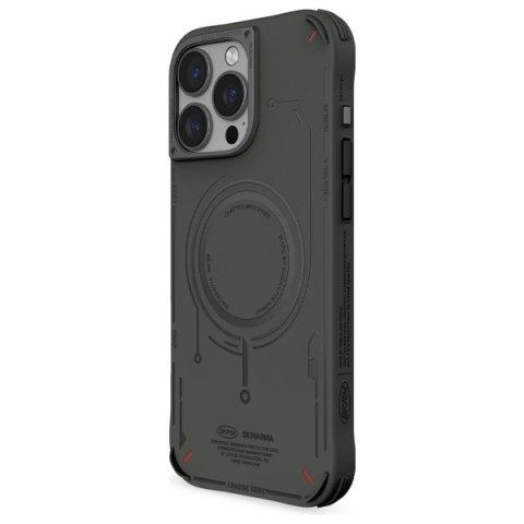 Skinarma etui Mecha iPhone 16 Pro Max 6.9" Magnetic Charging oliwkowy/olive