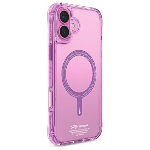 Skinarma etui Saido iPhone 16 Plus 6.7" Magnetic Charging różowy/pink