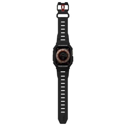 Skinarma pasek+etui Mecha 2in1 Apple Watch 49mm czarny/black