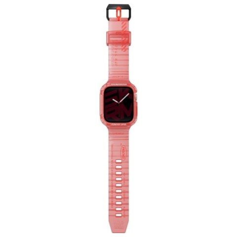 Skinarma pasek+etui Saido 2in1 Apple Watch 45/44mm czerwony/red
