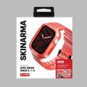 Skinarma pasek+etui Saido 2in1 Apple Watch 45/44mm czerwony/red