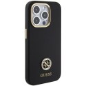 Guess GUHCP15LM4DGPK iPhone 15 Pro 6.1" czarny/black hardcase Silicone Logo Strass 4G