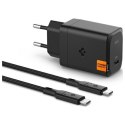 Ładowarka sieciowa Spigen GAN-651 65W USB-C ArcStation Pro + kabel USB-C czarny/black ACH05475