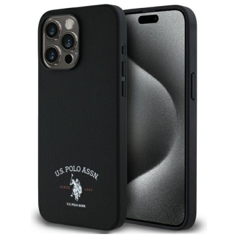 US Polo USHCP15XPARK iPhone 15 Pro Max 6,7" czarny/black Printed DH Logo