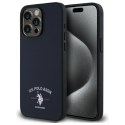 US Polo USHCP15XPARV iPhone 15 Pro Max 6,7" granatowy/navy Printed DH Logo