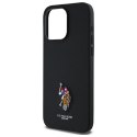 US Polo USHCP15XPEMK iPhone 15 Pro Max 6,7" czarny/black Embroidered DH Color