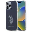 US Polo USHCP15XTPUHRBV iPhone 15 Pro Max 6,7" niebieski/blue Shiny Big Logo