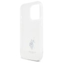 US Polo USHCP15XUSMT iPhone 15 Pro Max 6.7" przezroczysty/transparent IML Printed Double Horse Logo