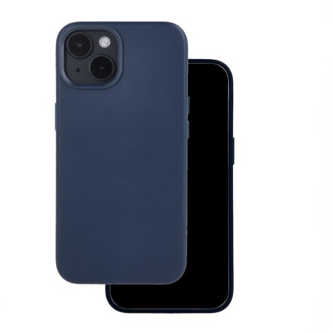 Nakładka Mag Leather do iPhone 16 Plus 6,7" ciemnoniebieska