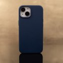 Nakładka Mag Leather do iPhone 16 Pro 6,3" ciemnoniebieska