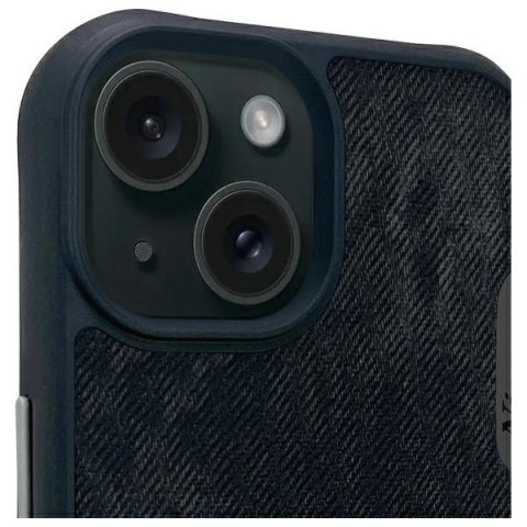 Nimmy etui iPhone 15 6.1" czarny/black Big Eyed Pet 2.0 Panda