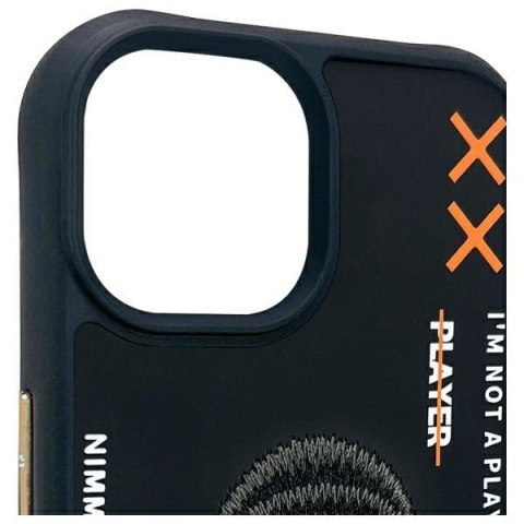 Nimmy etui iPhone 15 6.1" czarny/black Cool&Cute 2.0 Monkey