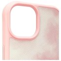 Nimmy etui iPhone 15 6.1" różowy/pink Big Eyed Pet 2.0 Cat