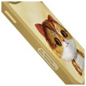 Nimmy etui iPhone 15 Pro 6.1" khaki Big Eyed Pet 2.0 Cat