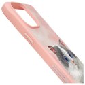 Nimmy etui iPhone 15 Pro 6.1" różowy/pink Big Eyed Pet 2.0 Cat