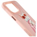 Nimmy etui iPhone 15 Pro 6.1" różowy/pink Glasses Cool Cat