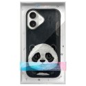 Nimmy etui iPhone 16 6.1" czarny/black Big Eyed Pet 2.0 Panda