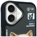 Nimmy etui iPhone 16 6.1" czarny/black Cool&Cute 2.0 Dog