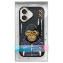 Nimmy etui iPhone 16 6.1" czarny/black Cool&Cute 2.0 Monkey