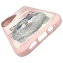 Nimmy etui iPhone 16 6.1 różowy/pink Big Eyed Pet 2.0 Cat