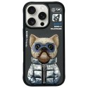 Nimmy etui iPhone 16 Pro 6.3" czarny/black Cool&Cute 2.0 Dog