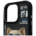 Nimmy etui iPhone 16 Pro 6.3" czarny/black Cool&Cute 2.0 Dog